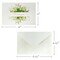 Wrapables Blank Thank You Cards with Envelopes for Weddings, Bridal Showers, Baby Showers (Set of 4)